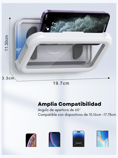Soporte para teléfono impermeable 360°